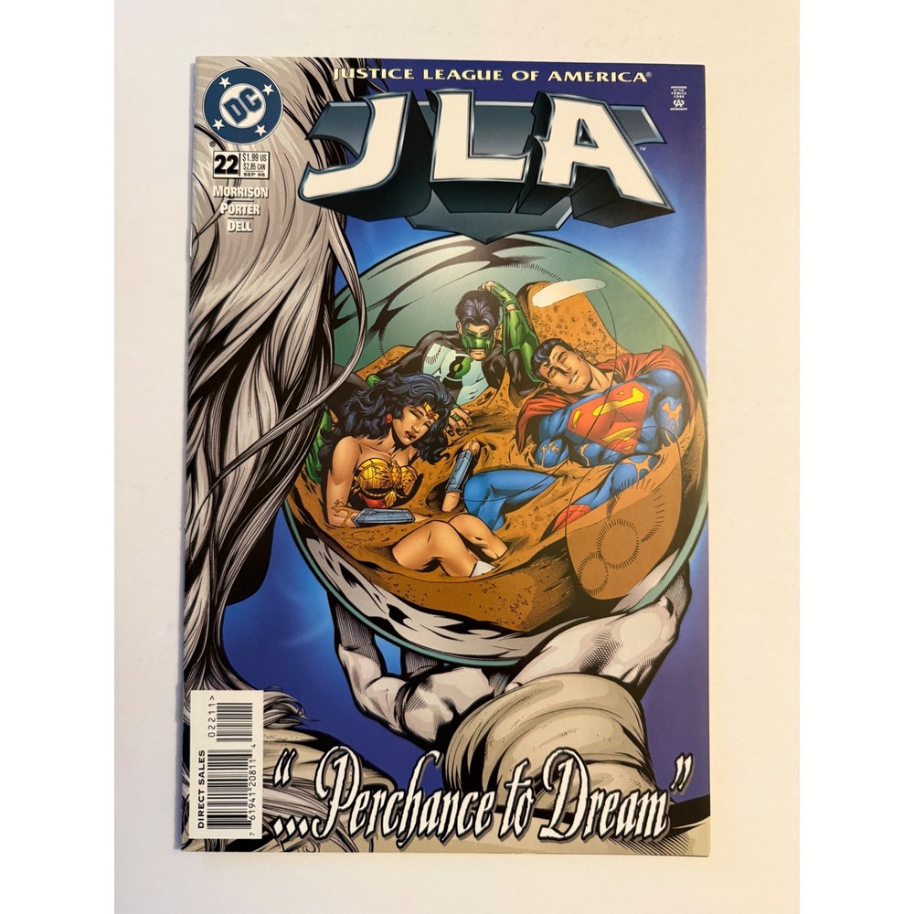 JLA Justice League of America 22 1998 DC Comics Grant Morrison Superman Batman